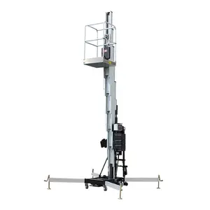 Aluminum Cheap 1 Man Lift Single Person Man Lift With Minimum Order