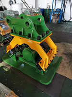 Personnaliser CW Mount hydraulique épaissi Durable plaque compacteur excavateur vibrateur inviolable compacteur vibrant pour pelle