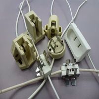 Douille de lampe halogène en porcelaine G4 G5.3 MR16 support de lampe en céramique basse tension