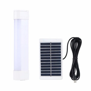 Linterna LED Solar para acampar, colgante con gancho, linterna de emergencia regulable, multifuncional, carga tipo C para equipos al aire libre - Product Image 1