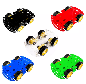 Châssis de voiture intelligente/4WD/4 roues motrices Force chronologique/Qiangci, moteur/ceinture le disque de code/tachymètre - Product Image 1