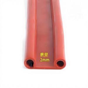 Bande <span class=keywords><strong>de</strong></span> <span class=keywords><strong>joint</strong></span> en silicone <span class=keywords><strong>de</strong></span> haute qualité en forme <span class=keywords><strong>de</strong></span> B -60 ℃   à 250 ℃   <span class=keywords><strong>Pour</strong></span> l'étanchéité des portes des fours et réfrigérateurs - Product Image 2