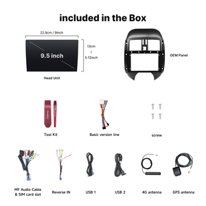 <span class=keywords><strong>Radio</strong></span> para Auto Android de 9.5 Pulgadas Youducar, Unidad Principal de Navegación para Versa/<span class=keywords><strong>Sunny</strong></span>/Almera/Latio 2011-2013, CarPlay, 1 Año, 2K - Product Image 2