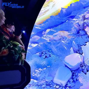 Simulador de Vuelo VR 3D 5D 7D 12D Personalizado con Certificación CE, Equipo MR Metálico para una Experiencia de Vuelo Inmersiva en Interiores Comerciales - Product Image 2