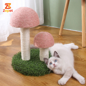 Nouveaux arbres à <span class=keywords><strong>chat</strong></span> et griffoirs en gros – Poteau à griffer pour <span class=keywords><strong>chat</strong></span> en sisal naturel de haute qualité, en forme de champignon, <span class=keywords><strong>arbre</strong></span> et tour à griffer pour <span class=keywords><strong>chat</strong></span> - Product Image 5
