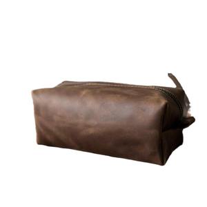 Bolso de mujer de PU hecho a mano Retro americano europeo cierre de cremallera Almacenamiento de moda para <span class=keywords><strong>maquillaje</strong></span> teléfono móvil artículos de baño - Product Image 1