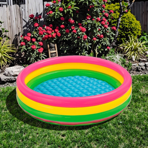 Mùa hè ngoài trời đồ chơi nước lớn <span class=keywords><strong>Inflatable</strong></span> Kiddie bơi hồ bơi 3 nhẫn trẻ em lớn PVC bé chơi bơi bé hồ bơi - Product Image 5