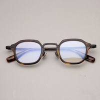 Monture de lunettes unisexe V03 rétro vintage en acétate de haute qualité pour hommes et femmes, pour verres optiques – Vente chaude, vente en gros directe usine