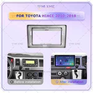 Chất lượng cao khung núi Kit cho 2010-2018 Toyota Hiace Adapter CANBUS 10inch LHD rhd grey Low-End Stereo Bảng điều chỉnh - Product Image 5