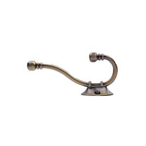 หมุดยึดหมวกและโค้ท ฐานรูปไข่ สีทองเหลือง PK1 - Product Image 4