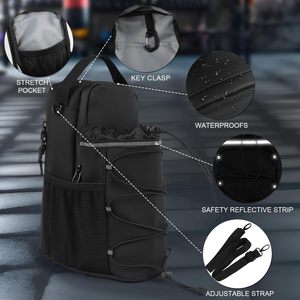 <span class=keywords><strong>Bolsa</strong></span> de Gimnasio Cruzada Magnética Personalizada con 4 Imanes Fuertes y Porta Botella de Agua Pequeño para Hombres y Mujeres, para Fitness y Deportes - Product Image 3