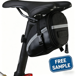 Sacoche de selle arrière pour vélo YSMY, sacoche à outils de cyclisme en PU avec doublure intérieure - Product Image 1