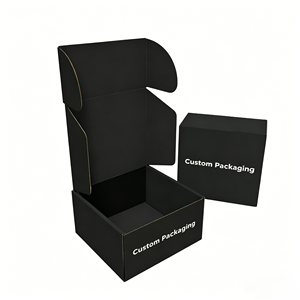 Custom Recyclable Corrugated Paperboard <b>Paper</b> <b>Boxes</b> CMYK Printing UV Coated Logo Cap Box Eco Friendly Packaging Box for Hat - Product Image 1