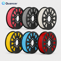 Filament PLA QUANCER 1KG 1,75 mm pour imprimante 3D, matériaux en plastique PLA importé, vente en gros d'usine, filament 3D pour impression 3D