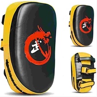 Cible de pied de boxe en cuir PU pour adultes et enfants, entraînement Sanda Taekwondo, usage domestique, certifiée transfrontalière