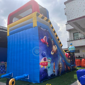 Toboggan Gonflable Avion Géant pour Enfants - Château Gonflable avec Toboggan - Product Image 3