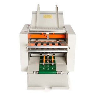 Machine à plier automatique de bureau pour documents A4, journaux, enveloppes, livrets, sacs en papier et brochures, haute vitesse - Product Image 2