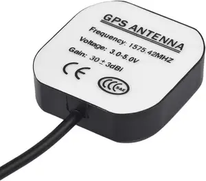 Antena activa Gps impermeable de alta calidad Antena GPS de vehículo externa de 1575,42 MHz con conector SMA