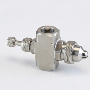 6 Modèles de buses de pulvérisation durables en acier inoxydable 1/4" réglables pour atomisation d'air, buses de brumisation fine à alimentation hydraulique - Product Image 3