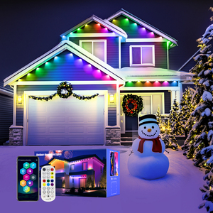Luces LED para Exteriores, Resistentes al Agua IP65, con Modo DIY, Control Remoto y App Inteligente, Regulables, para Halloween/Navidad - Product Image 6