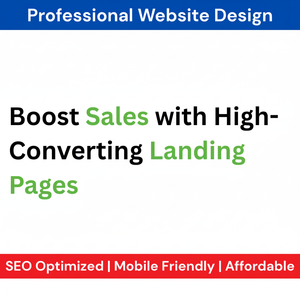 Diseño de sitio web personalizado, desarrollo de página de aterrizaje, diseño web receptivo, sitio web optimizado para SEO, sitios web de negocios asequibles - Product Image 1