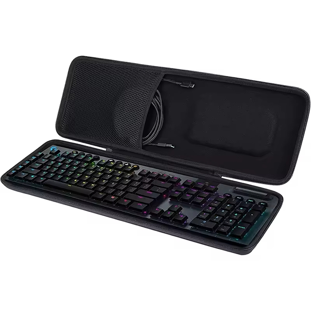 Hard Travel Case for Compact 60% Keyboard 61 Key Wireless/Wired Keyboard Carrying Case