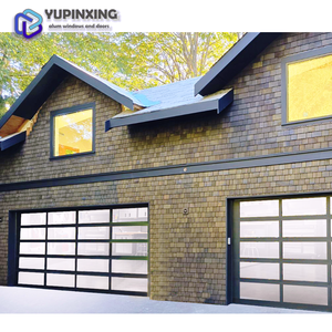 <span class=keywords><strong>Porte</strong></span> <span class=keywords><strong>de</strong></span> <span class=keywords><strong>garage</strong></span> automatique en verre pliable avec moteur, en fer à angle, avec joint en caoutchouc, Wifi, 12x10, accordéon - Product Image 2