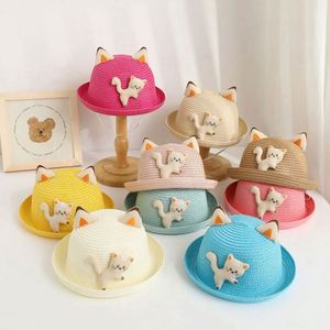 En gros, Ensemble de sacs décontractés pour enfants (garçons et filles) avec chapeau de soleil en papier style seau, pour l'été, les voyages et le ski - Product Image 3