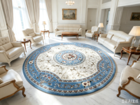European Home Decor Luxury 3D Living Room Carpet Living Room Carpets and Rugs