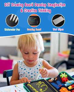 Toddler Busy <span class=keywords><strong>Board</strong></span>, giocattoli Montessori per ragazzi e ragazze di 1 2 3 4 anni, giocattoli sensoriali con cerniera Artboard rimovibile - Product Image 4
