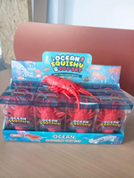 Jouet sensoriel anti-stress en forme de homard, boule compressible et craquante, nouveauté, boîte surprise, cadeau, fête