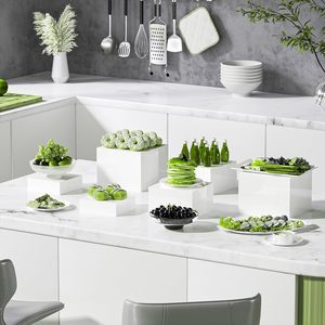 Espositori in Acrilico a 5 Lati con Fondo Cavo <span class=keywords><strong>per</strong></span> Matrimoni, Cupcake, Caramelle, Cibo, Feste, Brunch, Buffet - Product Image 3