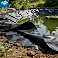 Géomembrane de revêtement de bassin à poissons en HDPE vierge texturé 2,0 mm 2,5 mm 3,0 mm Aquaculture Containment