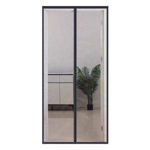 Cortina <span class=keywords><strong>Mosquitera</strong></span> Moderna <span class=keywords><strong>de</strong></span> Alta Calidad y Diseño Sencillo 2025, Cortina <span class=keywords><strong>para</strong></span> <span class=keywords><strong>Puerta</strong></span> <span class=keywords><strong>de</strong></span> Entrada, Malla <span class=keywords><strong>de</strong></span> Diamante, Separador con Tira Magnética - Product Image 5