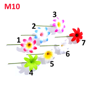 <span class=keywords><strong>Accessori</strong></span> per Capelli con Ghirlande di Fiori Hawaiani, Fiori di Plumeria Simulati a Doppio Strato in Schiuma Stampata, Vendita all'Ingrosso (Inventario Limitato) - Product Image 2