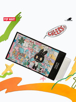 Auténtica Bolsa para Computadora de la Serie Pop Mart the Monsters 10th Anniversary, Bolsa para Tablet Popmart.
