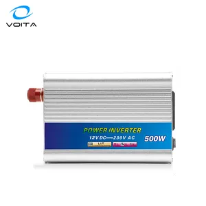 שונה גל סינוס מהפך 12v 24v כדי 220v 500w dc ל-ac 300w ממירים עם אוהד אינטליגנטי