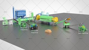 Máquina de carbonización de carbón activado, aserrín de madera, máquina para hacer carbón activado, horno de carbonización activado - Product Image 2