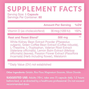 Capsules brûle-graisses nocturnes en gros pour femmes - Stimulant naturel du métabolisme, coupe-faim et aide au sommeil - Product Image 5