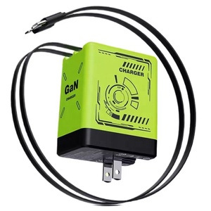 Chargeur portable F3 GaN 120W UE US UK à charge rapide avec câble Type-C rétractable pour <span class=keywords><strong>iPhone</strong></span> 17 Air 16 15 14 Pro - Product Image 1