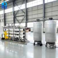 Système de traitement d'eau par osmose inverse (RO) direct usine, 5000 litres par heure, fonctionnement sécurisé pour l'eau de mer, de rivière et de lac