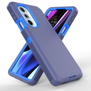 Sterke Protector 3 In 1 Holster Mobiele Voor Motorola Moto Rand Plus 2022/Edge X30 Pro/Edge X30 heavy Duty Armor Telefoon Case - Product Image 1