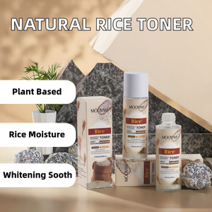 Tonico Liquido Idratante e Nutriente al Riso Naturale, Schiarente e Lenitivo, 120ml, Etichetta Privata OEM/ODM MOOYAM per il Viso - Product Image 2
