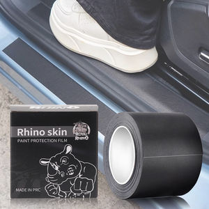 Peau <span class=keywords><strong>de</strong></span> rhinocéros <span class=keywords><strong>noir</strong></span> <span class=keywords><strong>mat</strong></span> autocollant <span class=keywords><strong>de</strong></span> voiture bande <span class=keywords><strong>de</strong></span> protection <span class=keywords><strong>seuil</strong></span> <span class=keywords><strong>de</strong></span> <span class=keywords><strong>porte</strong></span> automatique côté anti-rayures bande Film <span class=keywords><strong>de</strong></span> Protection intérieure - Product Image 1