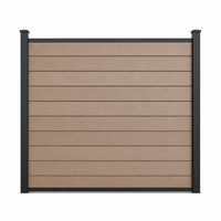 Clôture de jardin en composite bois-plastique gaufré, moins chère, en stock aux États-Unis, pour chantier et contrôle des foules