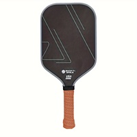 Raquette de pickleball en fibre de carbone à surface de friction, approuvée par les États-Unis, vente chaude, raquette de pickleball personnalisée