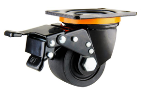 Best preise super qualität magnetische sturz nachlauf einkaufen karren räder caster - Product Image 6