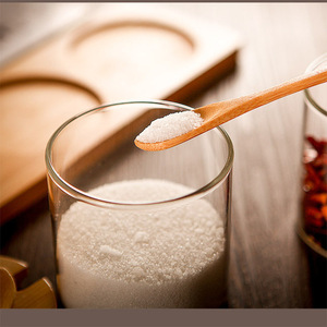 Ensemble de pots à épices 3 pièces en verre avec couvercle et cuillère en bambou pour assaisonnements solides, rangement de cuisine - Product Image 3