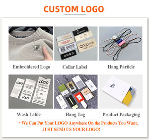 بيع مباشر من المصنع بسعر جيد ، سويتر بياقة قائمة بسحاب حسب الطلب من ربع الشعار للرجال على الموضة - Product Image 5