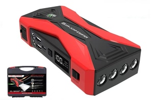 Démarreur de voiture 12V, démarre instantanément les batteries de voiture déchargées, courant de crête 1000A, charge USB, éclairage (compatible avec la plupart des véhicules 12V) - Product Image 5